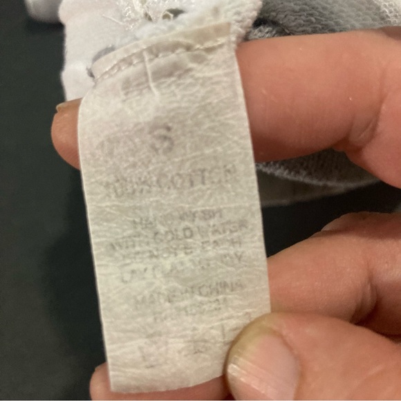 Caution to the Wind size S,white/gray Tie Dye,warm-ups, minor flaws (photos) GUC - Picture 6 of 14